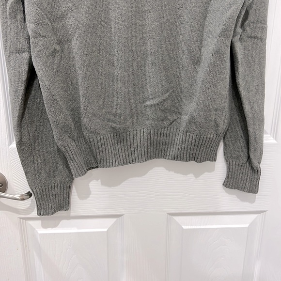 Polo 3 Button Mock Neck Sweater - Picture 4 of 5
